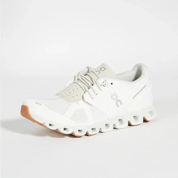 On Running Women's Sneakers - White and Gray - Picture 3 of 8